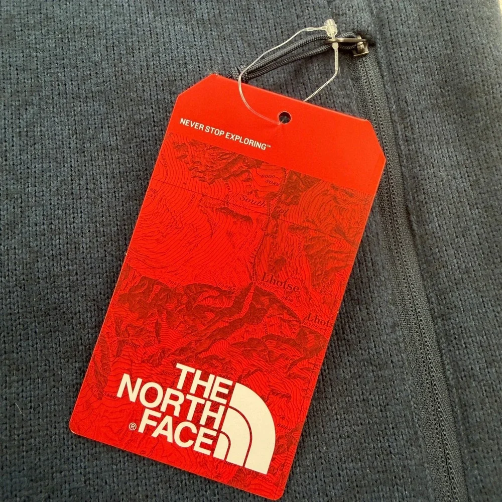 The North Face Sweater Fleece Vest Mens M Blue Full Zip Kentucky In Vegas 2021